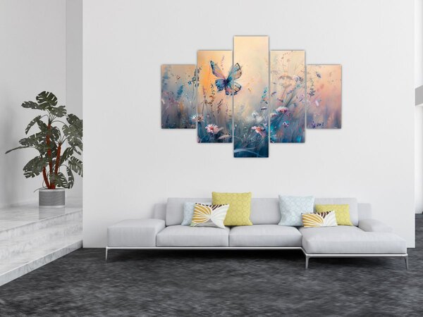 Slika - Livada s leptirima II (150x105 cm)