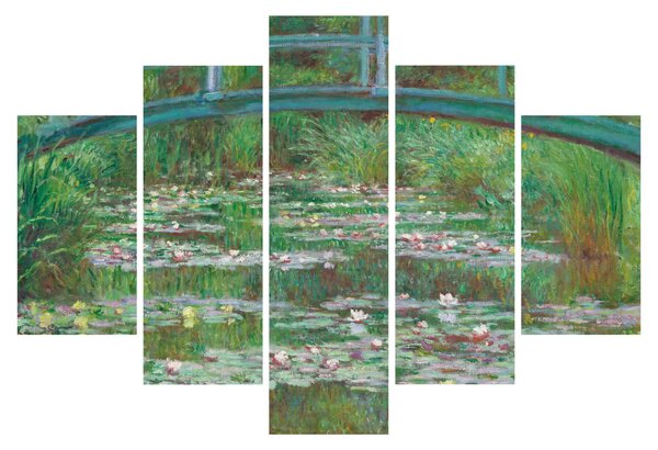 Slika - Claude Monet, The Japanese Footbridge, reprodukcije (150x105 cm)