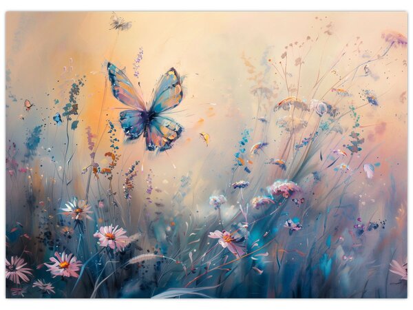 Slika - Livada s leptirima II (70x50 cm)