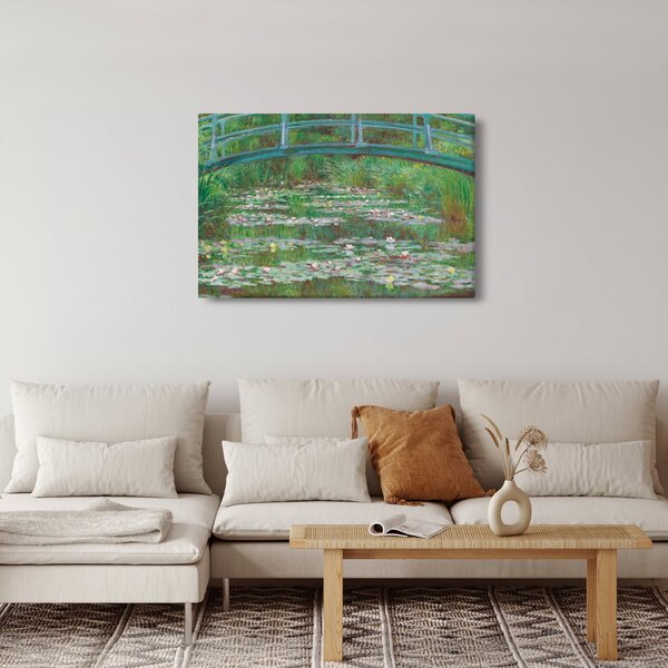 Slika - Claude Monet, The Japanese Footbridge, reprodukcije (90x60 cm)