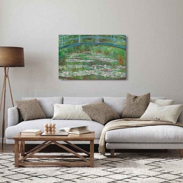 Slika - Claude Monet, The Japanese Footbridge, reprodukcije (90x60 cm)