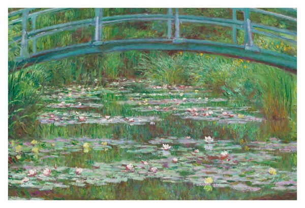 Slika - Claude Monet, The Japanese Footbridge, reprodukcije (90x60 cm)