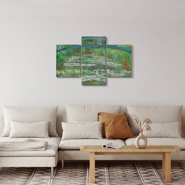 Slika - Claude Monet, The Japanese Footbridge, reprodukcije (90x60 cm)