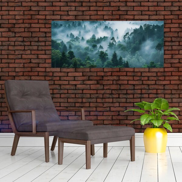 Slika - Šuma u magli (120x50 cm)