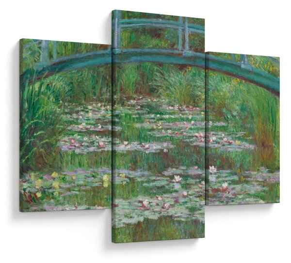 Slika - Claude Monet, The Japanese Footbridge, reprodukcije (90x60 cm)