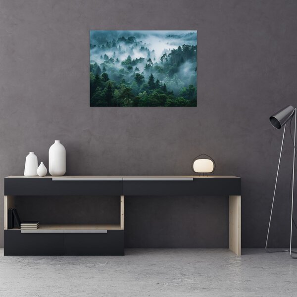 Slika - Šuma u magli (70x50 cm)