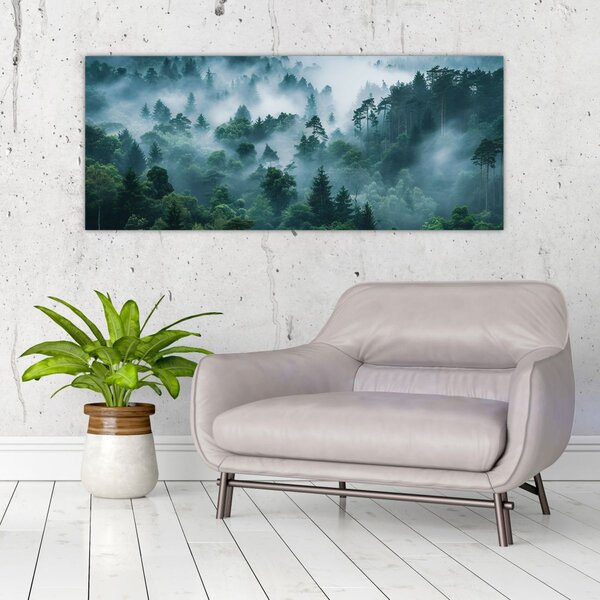 Slika - Šuma u magli (120x50 cm)