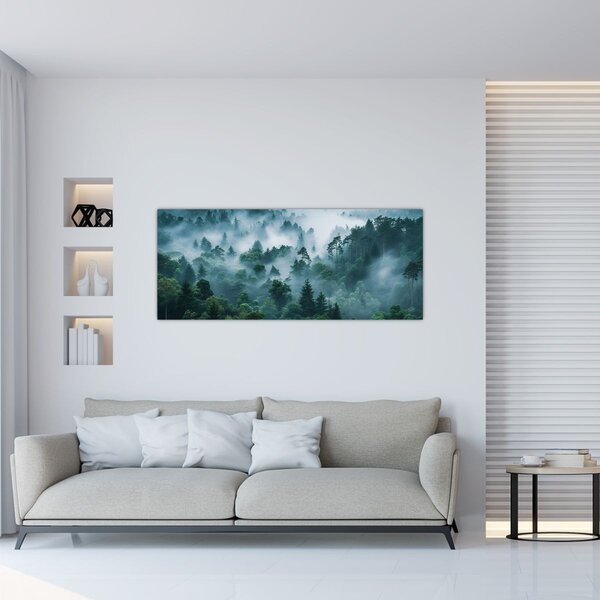 Slika - Šuma u magli (120x50 cm)