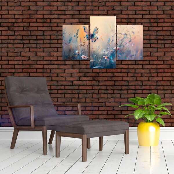 Slika - Livada s leptirima II (90x60 cm)
