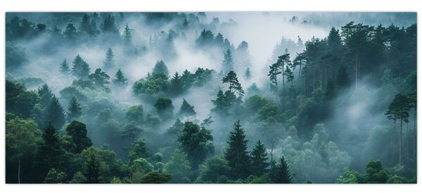 Slika - Šuma u magli (120x50 cm)