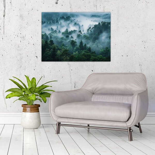 Slika - Šuma u magli (70x50 cm)