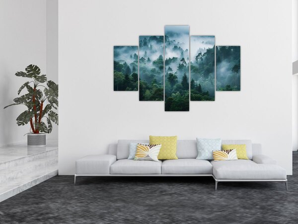 Slika - Šuma u magli (150x105 cm)