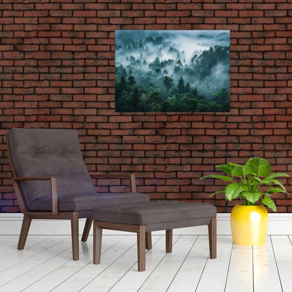 Slika - Šuma u magli (70x50 cm)
