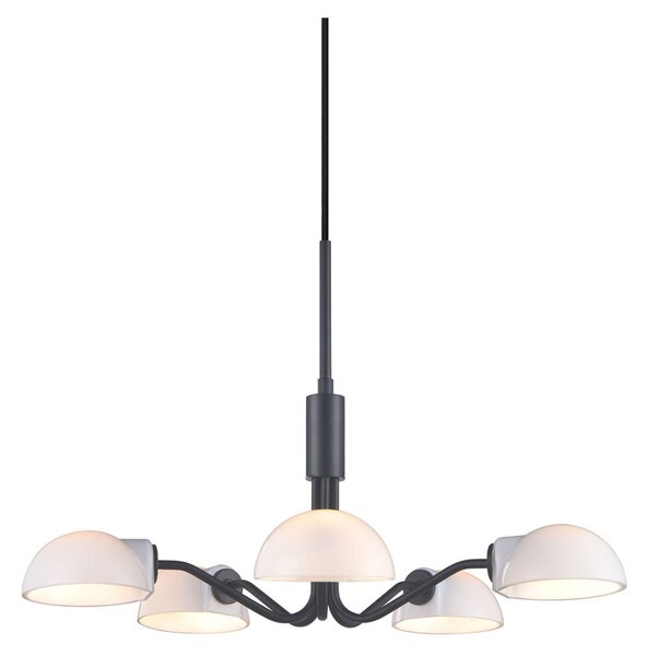 Lusteri Halo Design, Kjøbenhavn, prigušiv, Crno, Dnevna soba, Metal, Dizajn