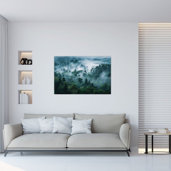 Slika - Šuma u magli (90x60 cm)