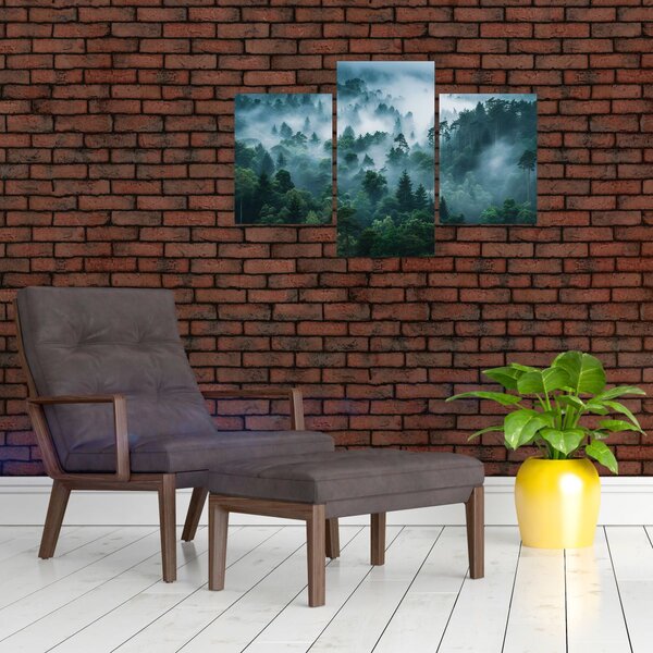 Slika - Šuma u magli (90x60 cm)
