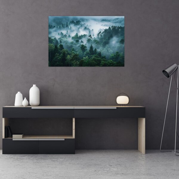 Slika - Šuma u magli (90x60 cm)