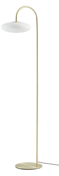 Podne Lampa Lucande, Tenebra, prigušiv, Zlato / mjed, Dnevna soba, Mjed, Moderan