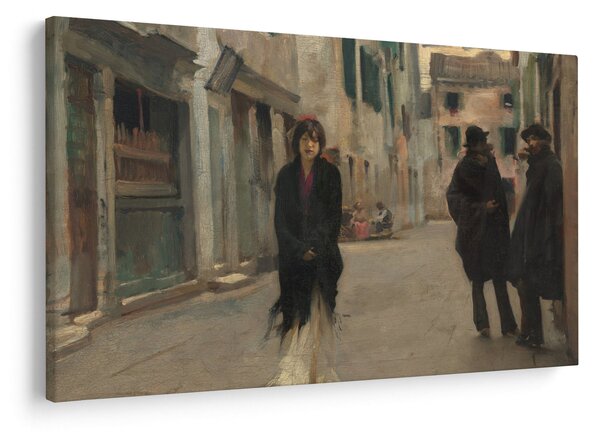Slika - John Singer Sargent, Street in Venice, reprodukcije (90x60 cm)
