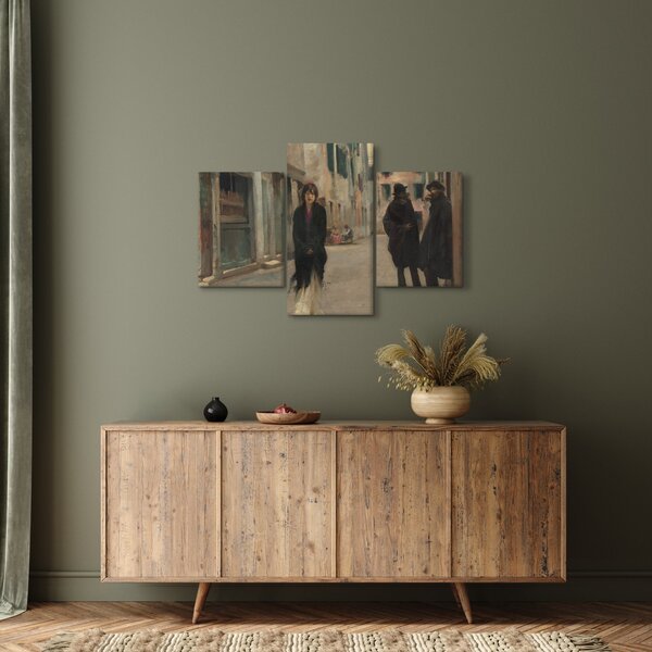 Slika - John Singer Sargent, Street in Venice, reprodukcije (90x60 cm)