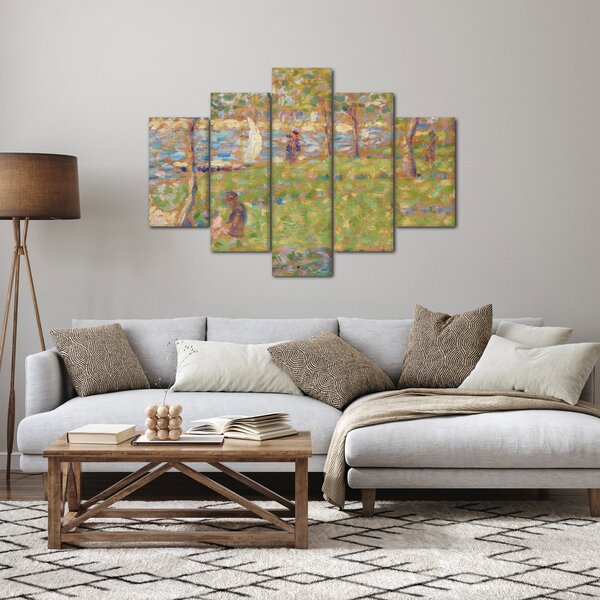Slika - Georges Seurat, Study for "La Grande Jatte", reprodukcije (150x105 cm)