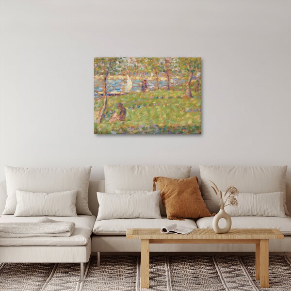 Slika - Georges Seurat, Study for "La Grande Jatte", reprodukcije (70x50 cm)