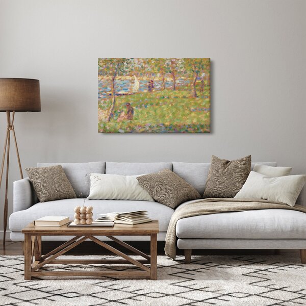 Slika - Georges Seurat, Study for "La Grande Jatte", reprodukcije (90x60 cm)