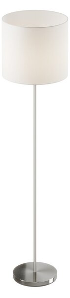 Podne Lampa Lindby, Everly, Bijela, Dnevna soba, Tkanina / tekstil, Moderan