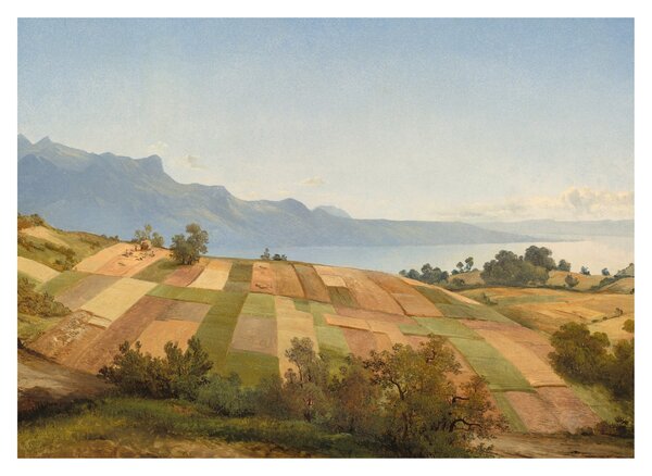 Slika - Alexandre Calame, Swiss Landscape, reprodukcije (70x50 cm)