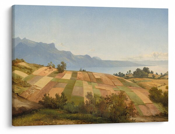 Slika - Alexandre Calame, Swiss Landscape, reprodukcije (70x50 cm)