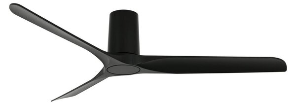 Stropni ventilator Londo, crni, DC motor, 132 cm, tih - Beacon Beacon Lighting, Londo, Crno, Dnevna soba, Plastika, Moderan