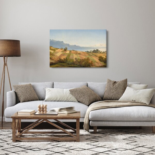 Slika - Alexandre Calame, Swiss Landscape, reprodukcije (90x60 cm)
