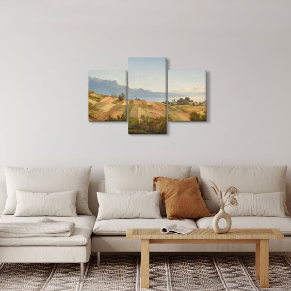 Slika - Alexandre Calame, Swiss Landscape, reprodukcije (90x60 cm)