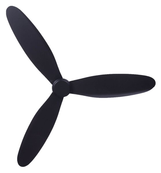 Stropni ventilator Airfusion Radar, crni, 132 cm, tih, Beacon Beacon Lighting, Airfusion Radar, Crno, Dnevna soba, Drvo, Moderan