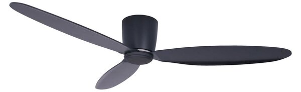 Stropni ventilator Airfusion Radar, crni, 132 cm, tih, Beacon Beacon Lighting, Airfusion Radar, Crno, Dnevna soba, Drvo, Moderan