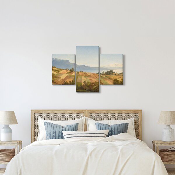 Slika - Alexandre Calame, Swiss Landscape, reprodukcije (90x60 cm)
