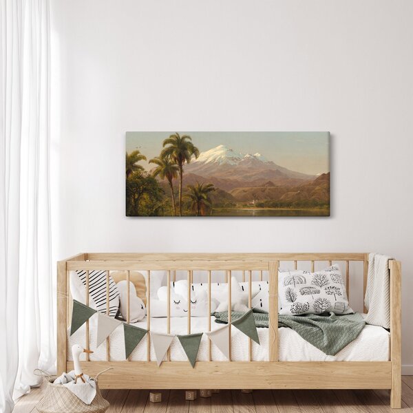 Slika - Frederic Edwin Church, Tamaca Palms, reprodukcije (120x50 cm)