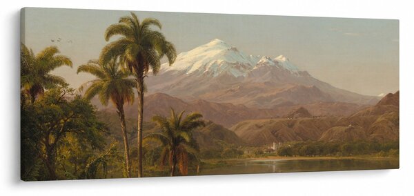 Slika - Frederic Edwin Church, Tamaca Palms, reprodukcije (120x50 cm)
