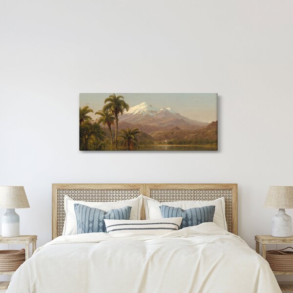 Slika - Frederic Edwin Church, Tamaca Palms, reprodukcije (120x50 cm)
