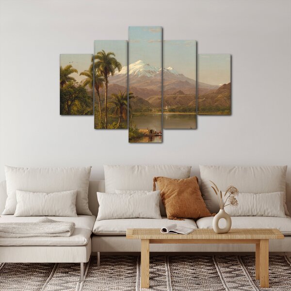 Slika - Frederic Edwin Church, Tamaca Palms, reprodukcije (150x105 cm)