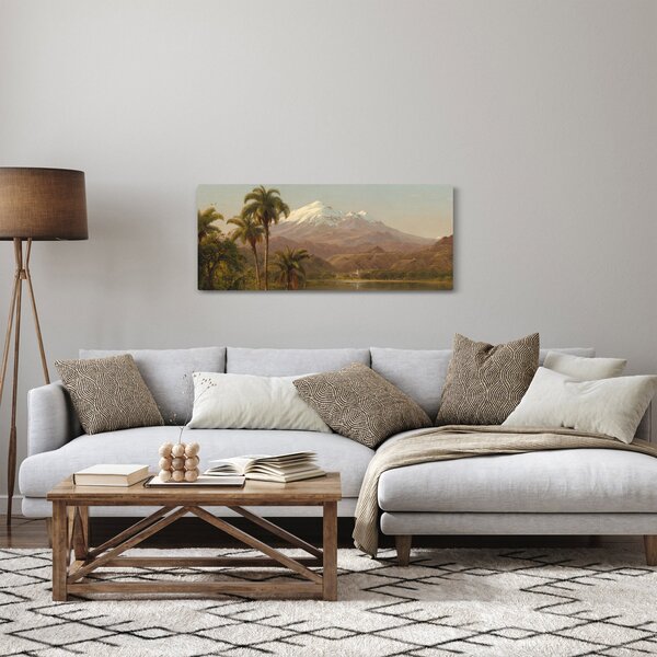 Slika - Frederic Edwin Church, Tamaca Palms, reprodukcije (120x50 cm)