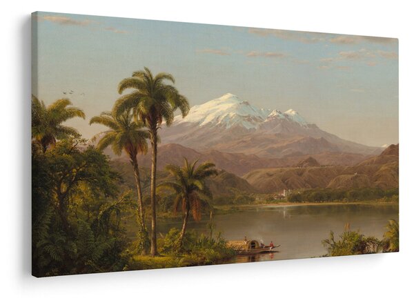 Slika - Frederic Edwin Church, Tamaca Palms, reprodukcije (90x60 cm)