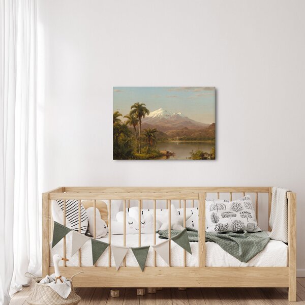 Slika - Frederic Edwin Church, Tamaca Palms, reprodukcije (70x50 cm)