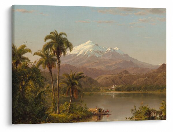 Slika - Frederic Edwin Church, Tamaca Palms, reprodukcije (70x50 cm)