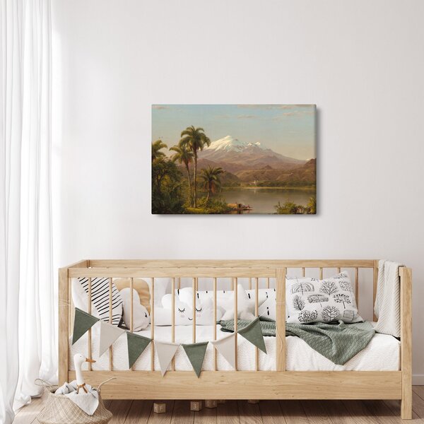 Slika - Frederic Edwin Church, Tamaca Palms, reprodukcije (90x60 cm)