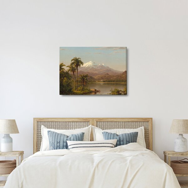 Slika - Frederic Edwin Church, Tamaca Palms, reprodukcije (70x50 cm)