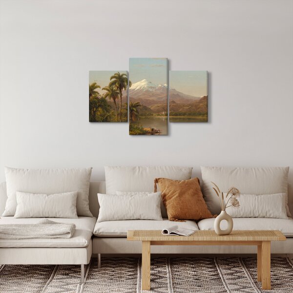 Slika - Frederic Edwin Church, Tamaca Palms, reprodukcije (90x60 cm)
