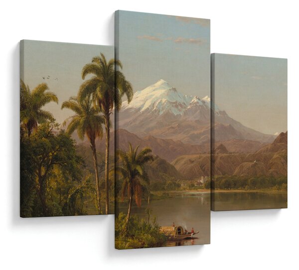 Slika - Frederic Edwin Church, Tamaca Palms, reprodukcije (90x60 cm)