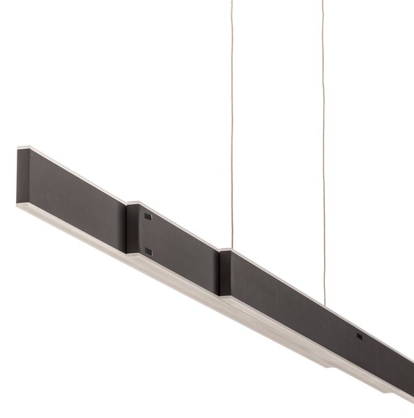 Viseće Svjetiljka PURE, PURE Lume, prigušiv, Crno, Dnevna soba, Metal, Moderan