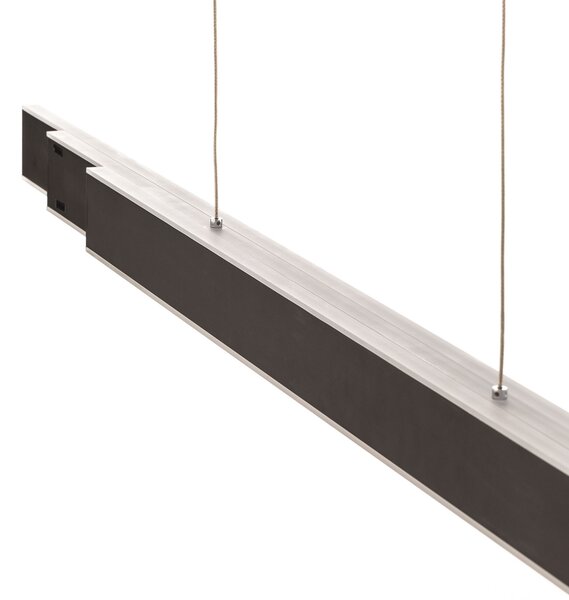 Viseće Svjetiljka PURE, PURE Lume, prigušiv, Crno, Dnevna soba, Metal, Moderan